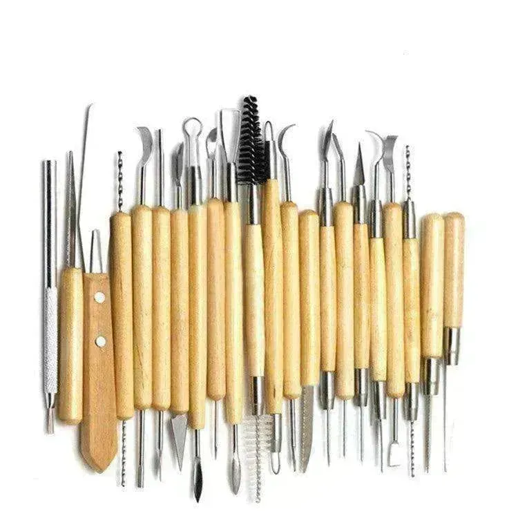 30 sets of clay sculpture tools