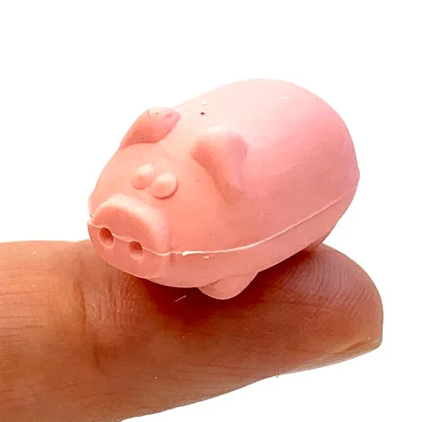 38192 DOUBLE MINI PIG ERASERS-40