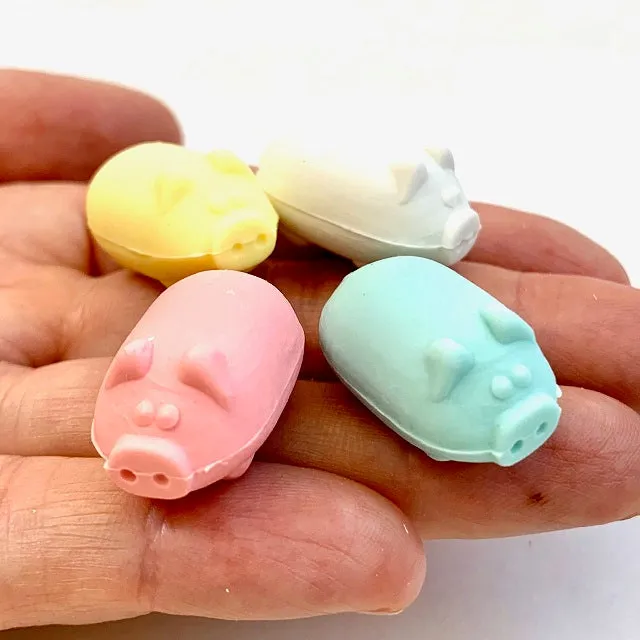 38192 DOUBLE MINI PIG ERASERS-40