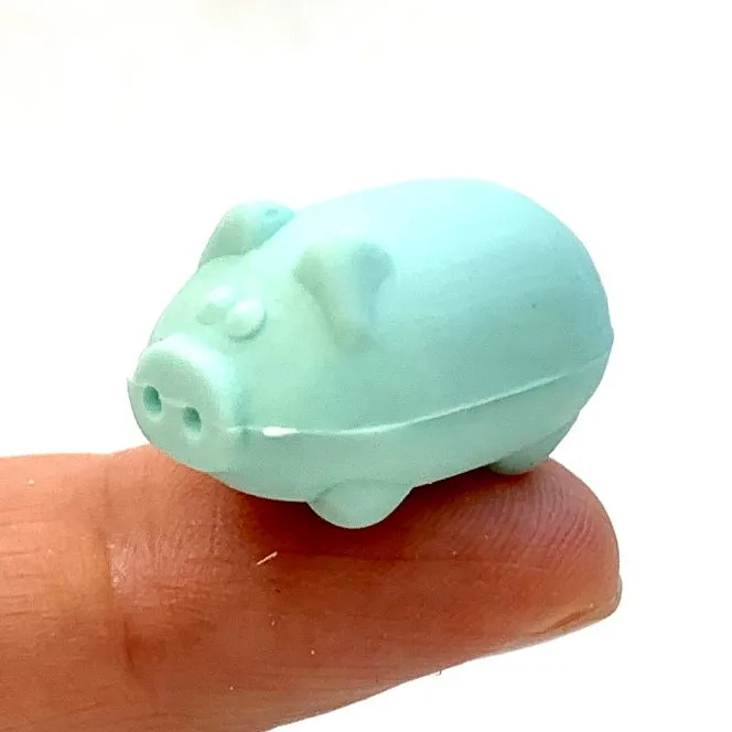 38192 DOUBLE MINI PIG ERASERS-40