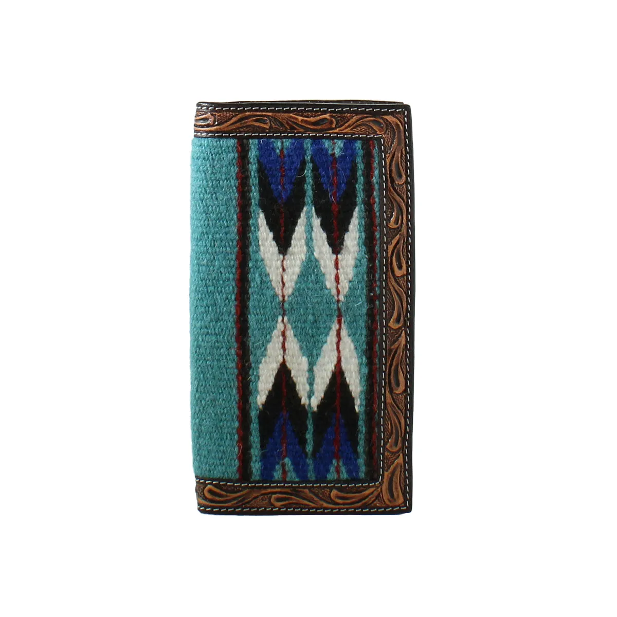 3D Men's Tooled Brown Rodeo Wallet