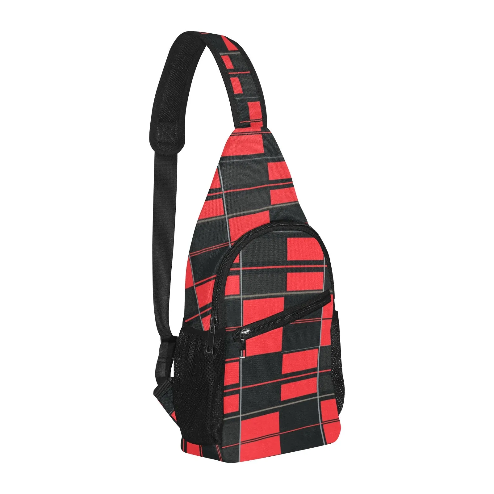 AJ Sling Bag - AMMA JO RED TARTAN