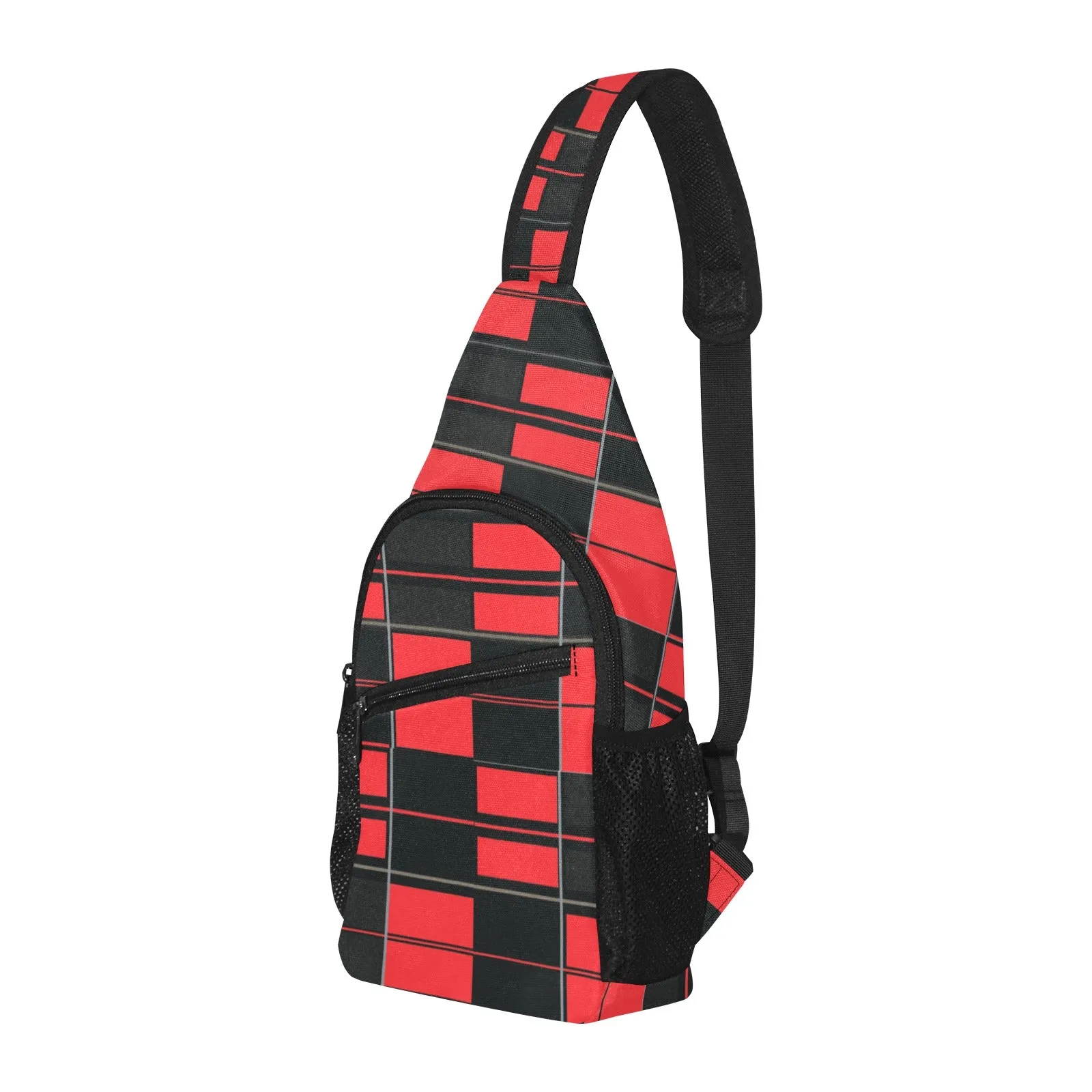 AJ Sling Bag - AMMA JO RED TARTAN