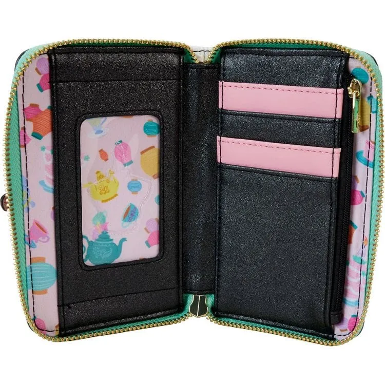 Alice in Wonderland Unbirthday Zip Around Wallet