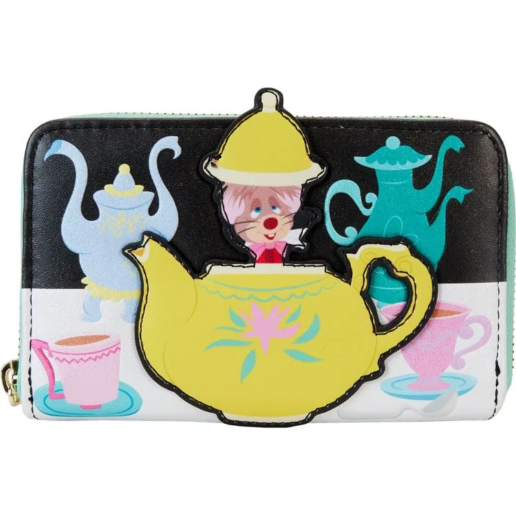 Alice in Wonderland Unbirthday Zip Around Wallet