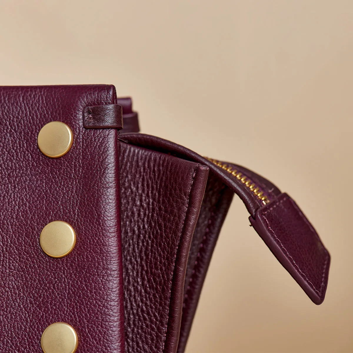 Allen | Cabernet/Brushed Gold | Med