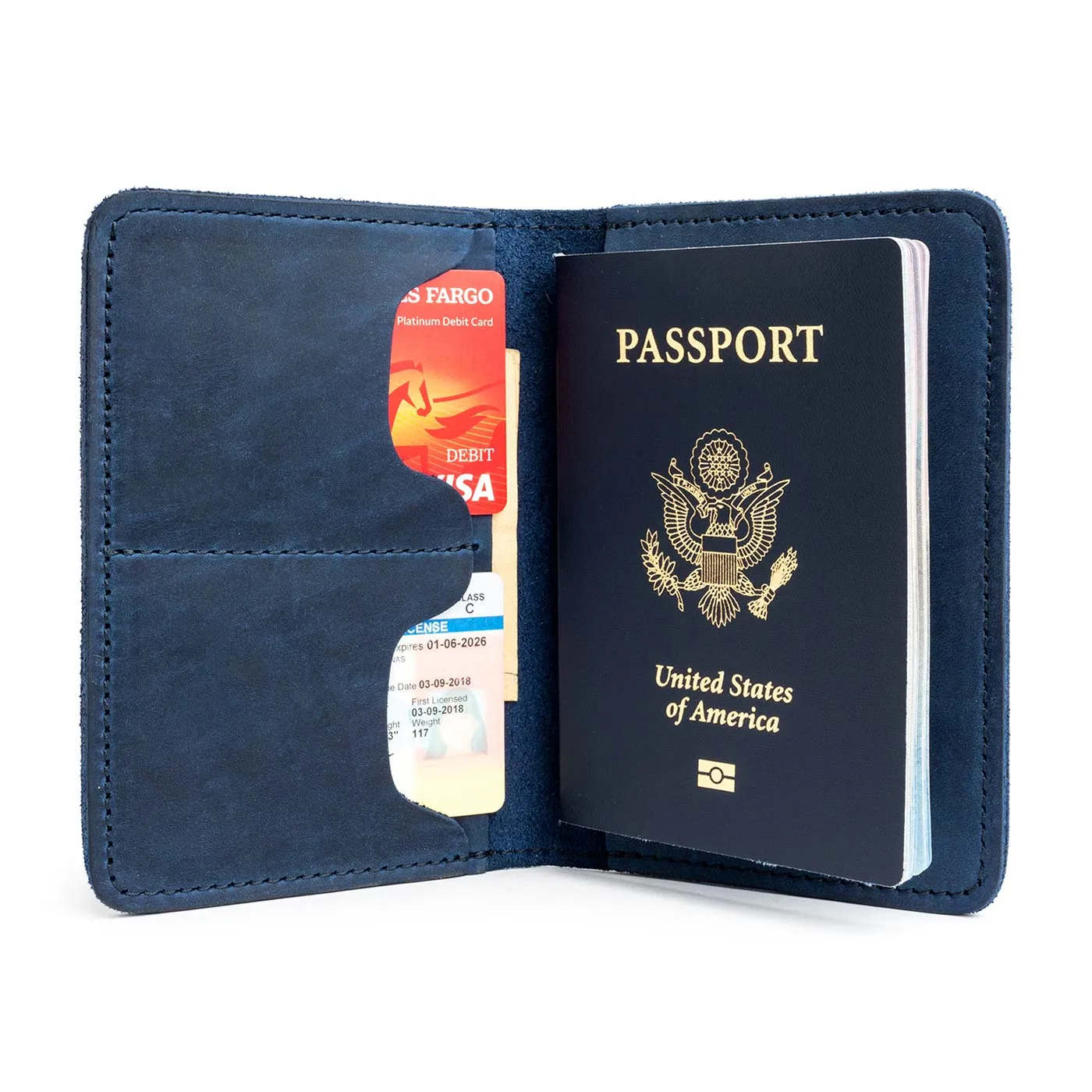 'Almost Perfect' Leather Modern Passport Holder