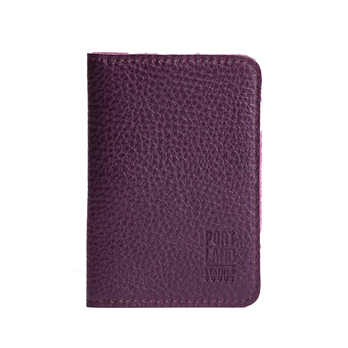 'Almost Perfect' Leather Modern Passport Holder