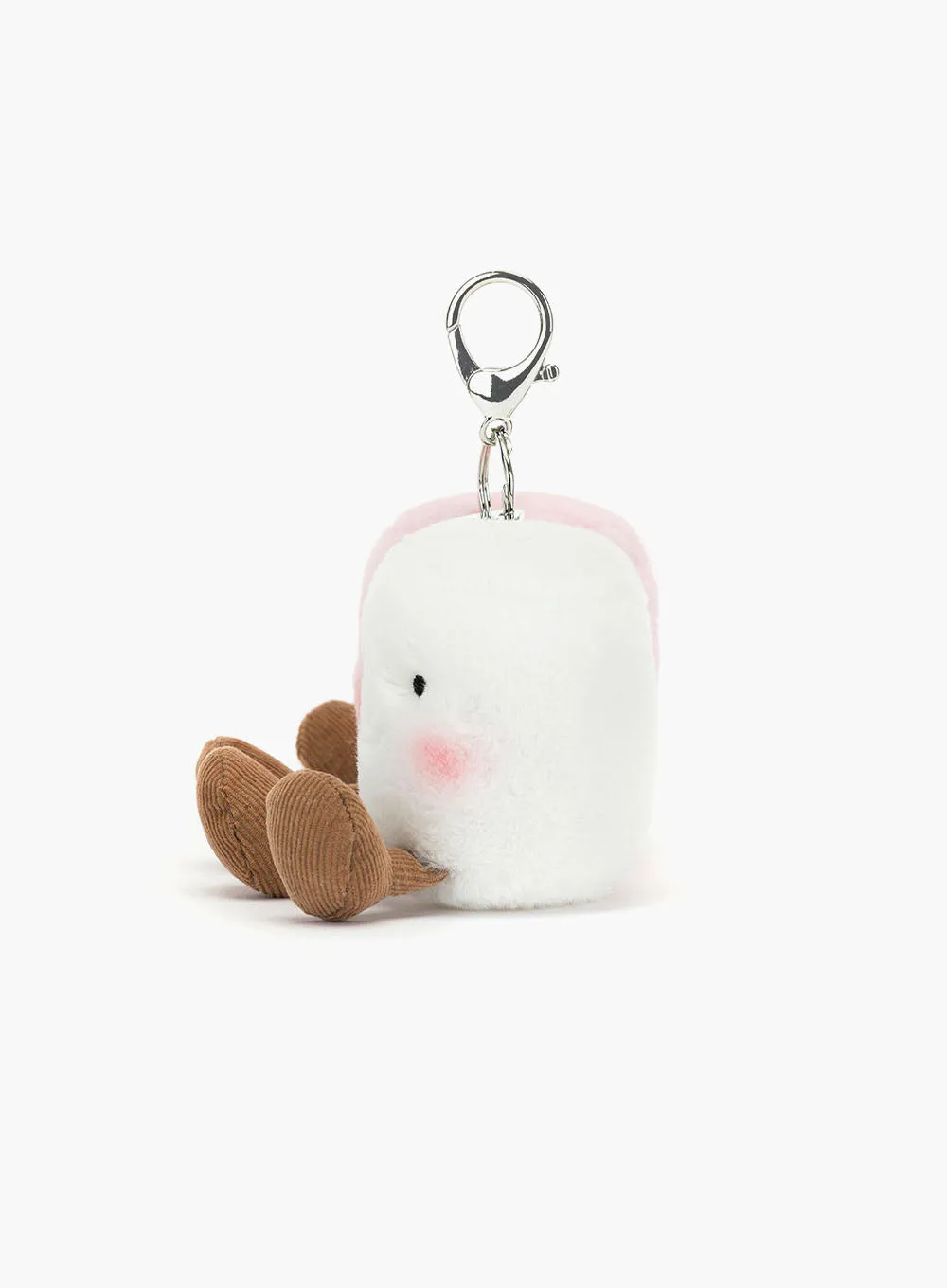 Amuseable Pair of Marshmallows Bag Charm