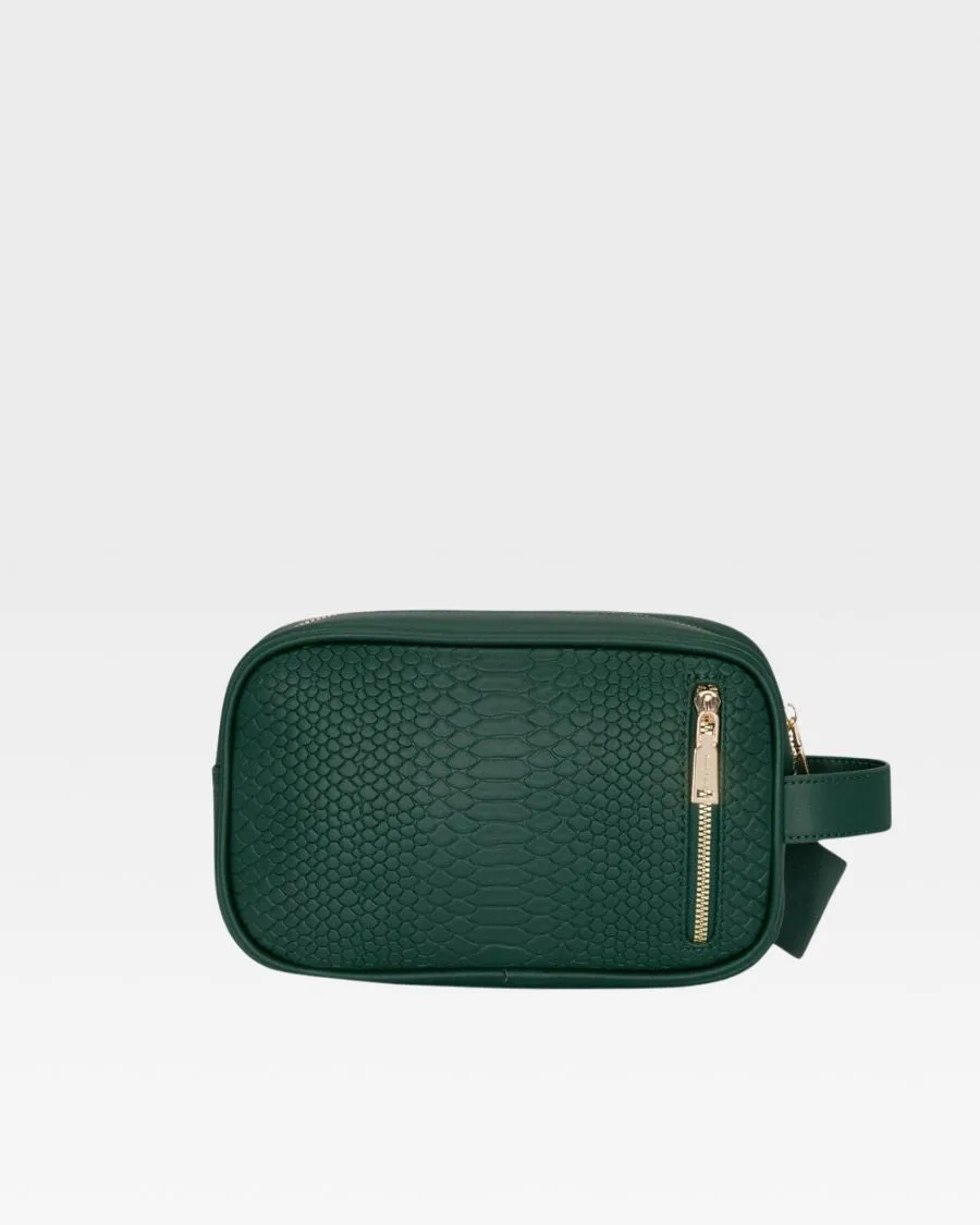 Apollo 1 Toiletry Bag in Emerald Green