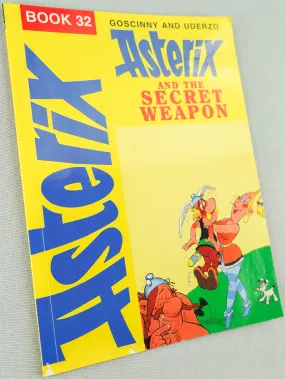 Asterix and the Secret Weapon Vintage Mini A5 Asterix Book UK Paperback Edition Uderzo