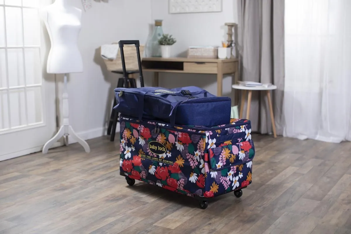 Baby Lock Limited Edition Floral Print XL Machine Trolley