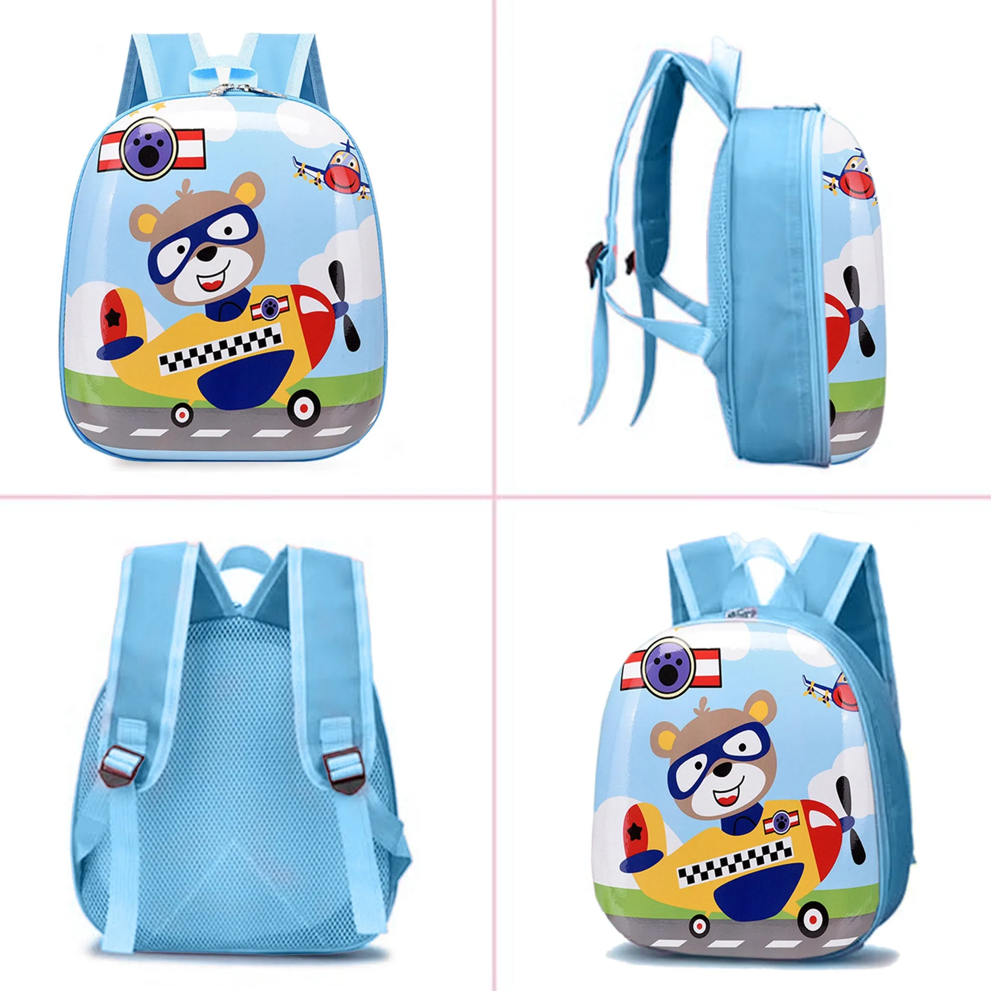 Babymoon Multipurpose Kids Backpack | Children’s School Bag for Boys & Girl’s | Kids Travel Backpack | Airplane