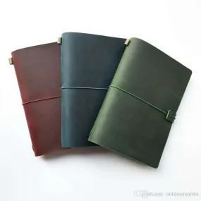 Baja Bay Travel Journal Genuine Leather