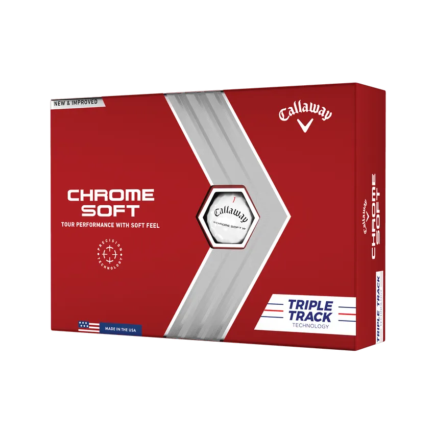 BALLE CALLAWAY CHROME SOFT TRIPLE TRACK 22