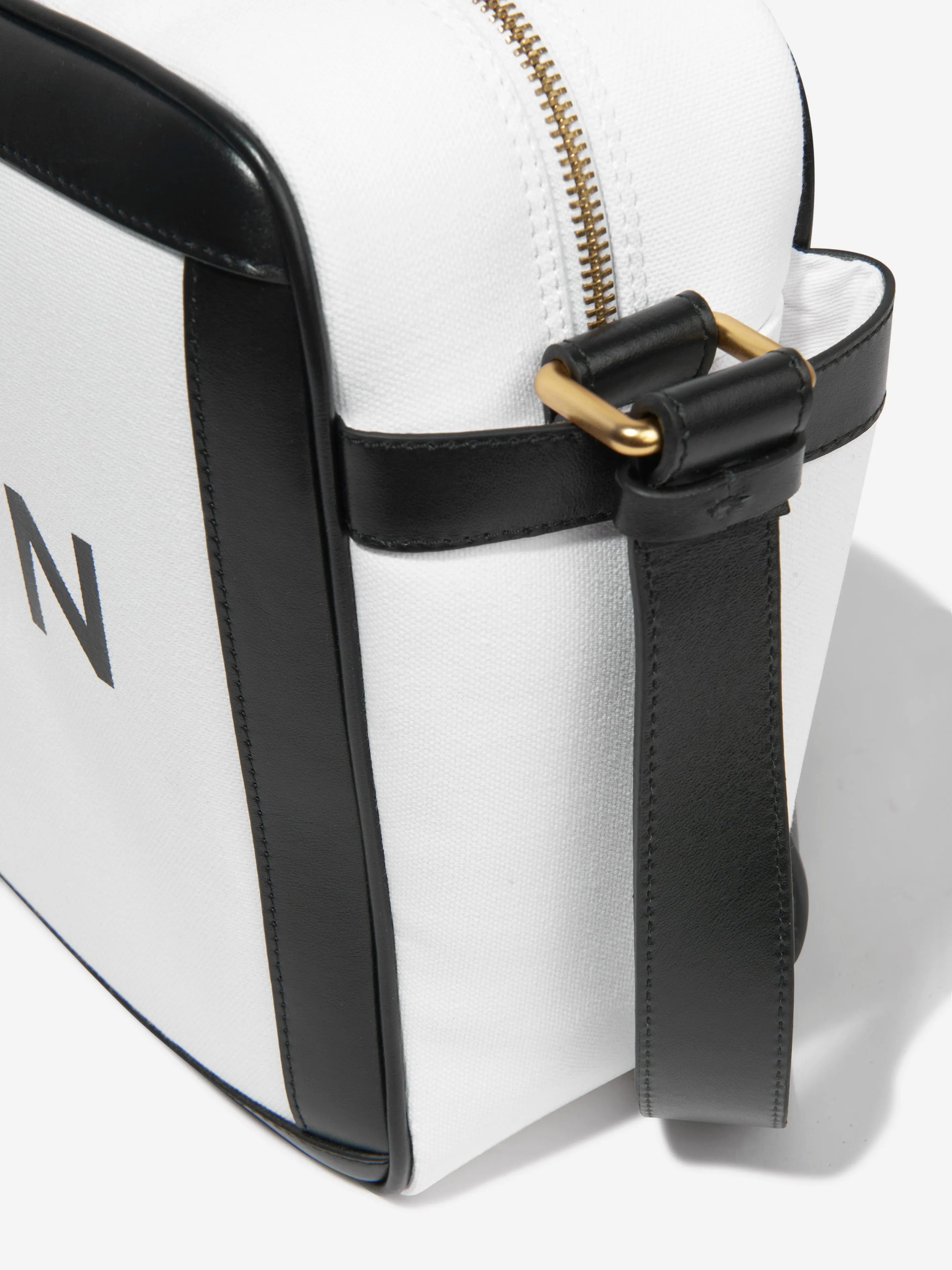 Balmain Baby Logo Changing Bag in White