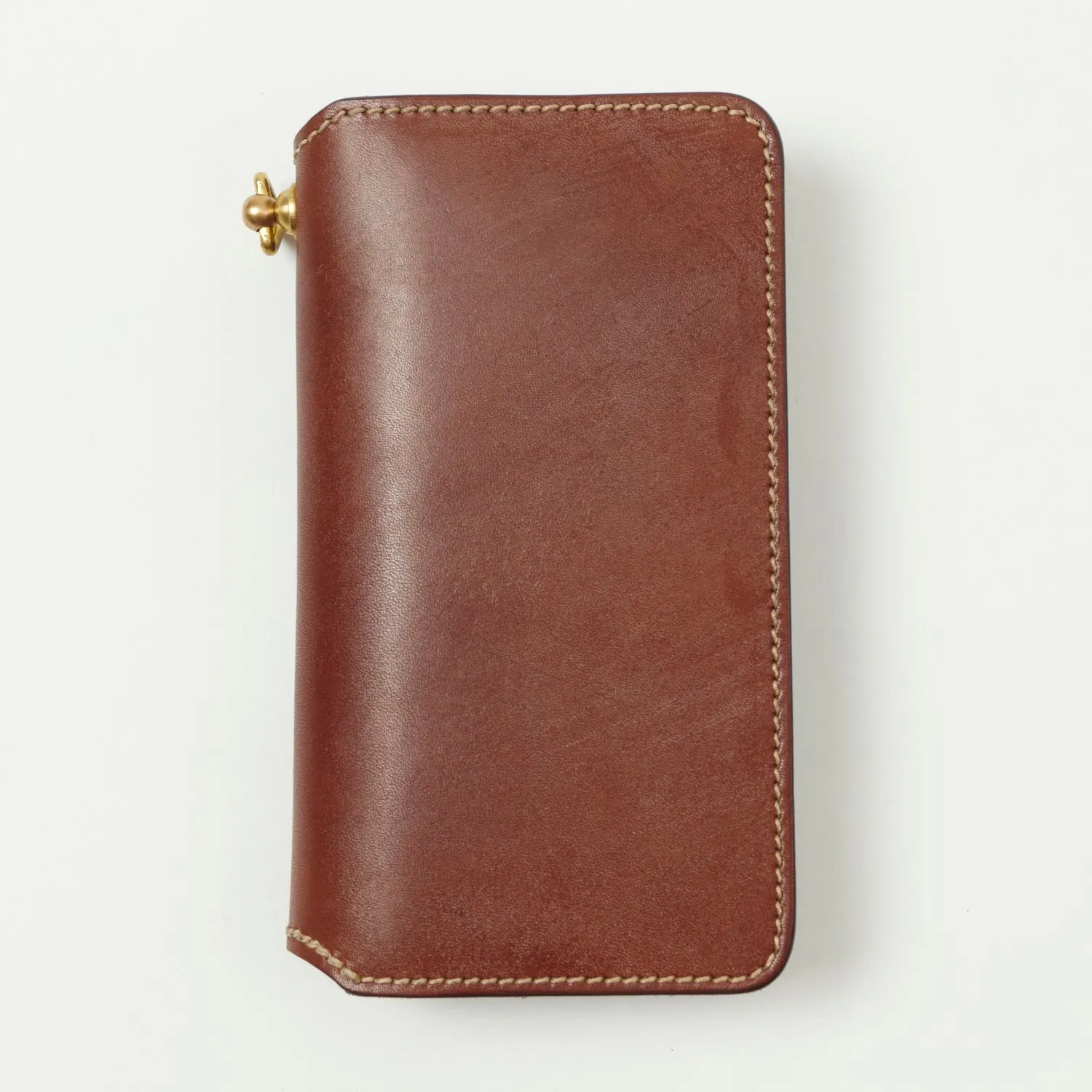 Barnes & Moore 'Roadster' Long Wallet - Oak Bark Dark Stain