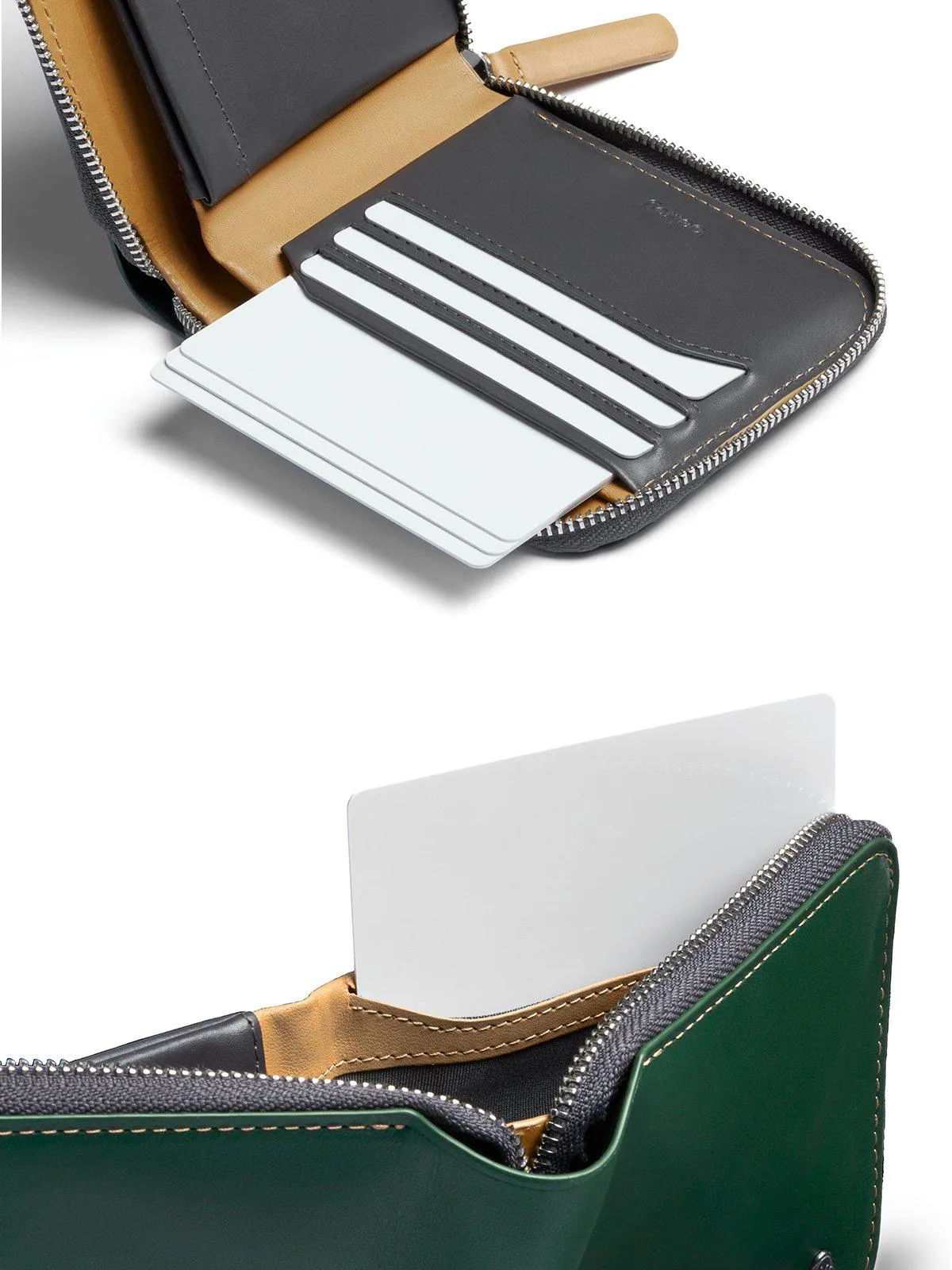 Bellroy Zip Wallet Racing Green RFID