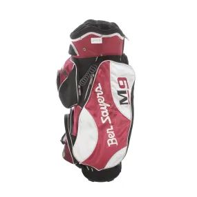 Ben Sayers M9 Cart Bag - Crimson/White