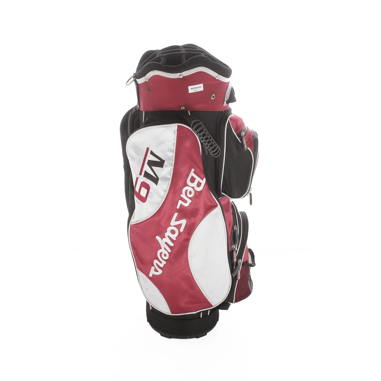 Ben Sayers M9 Cart Bag - Crimson/White