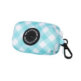 Big & Little Dogs Poop Bag Holder - Peppermint Gingham