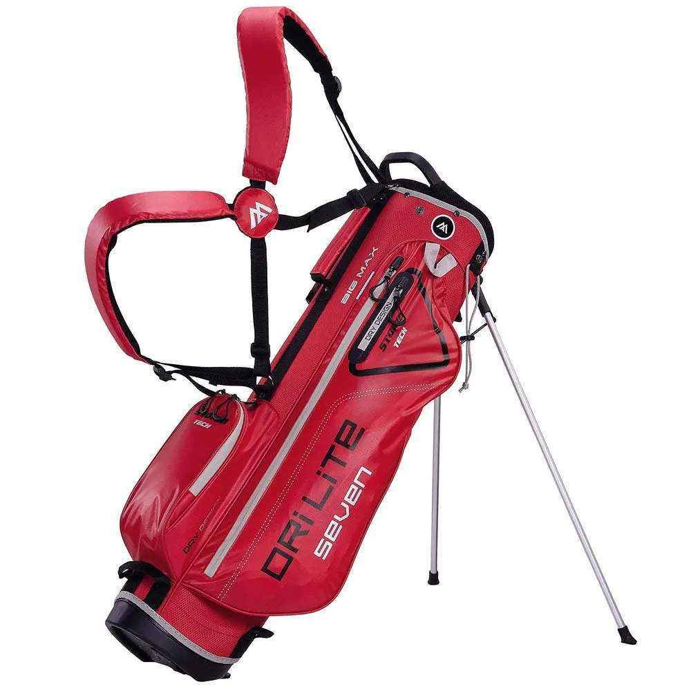 Big Max Dri-Lite 7 Stand Bag - Red