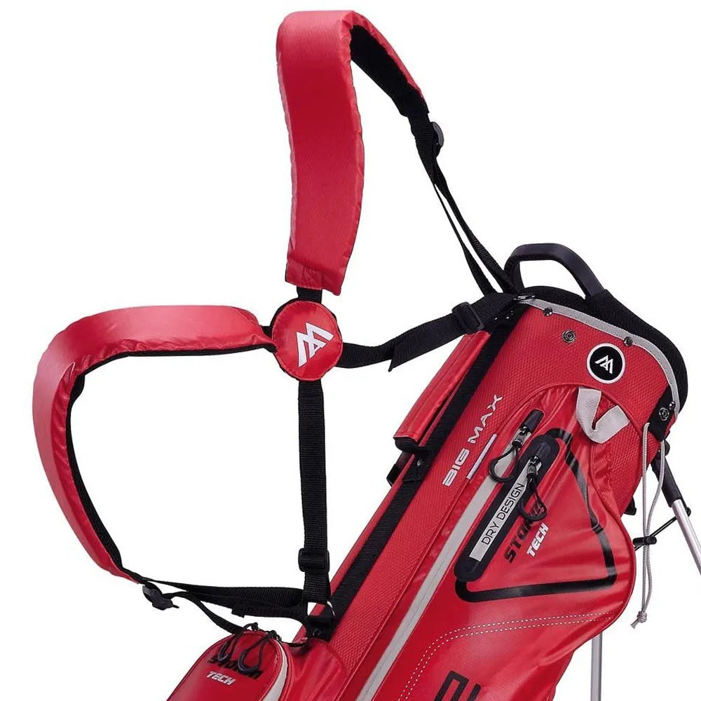 Big Max Dri-Lite 7 Stand Bag - Red