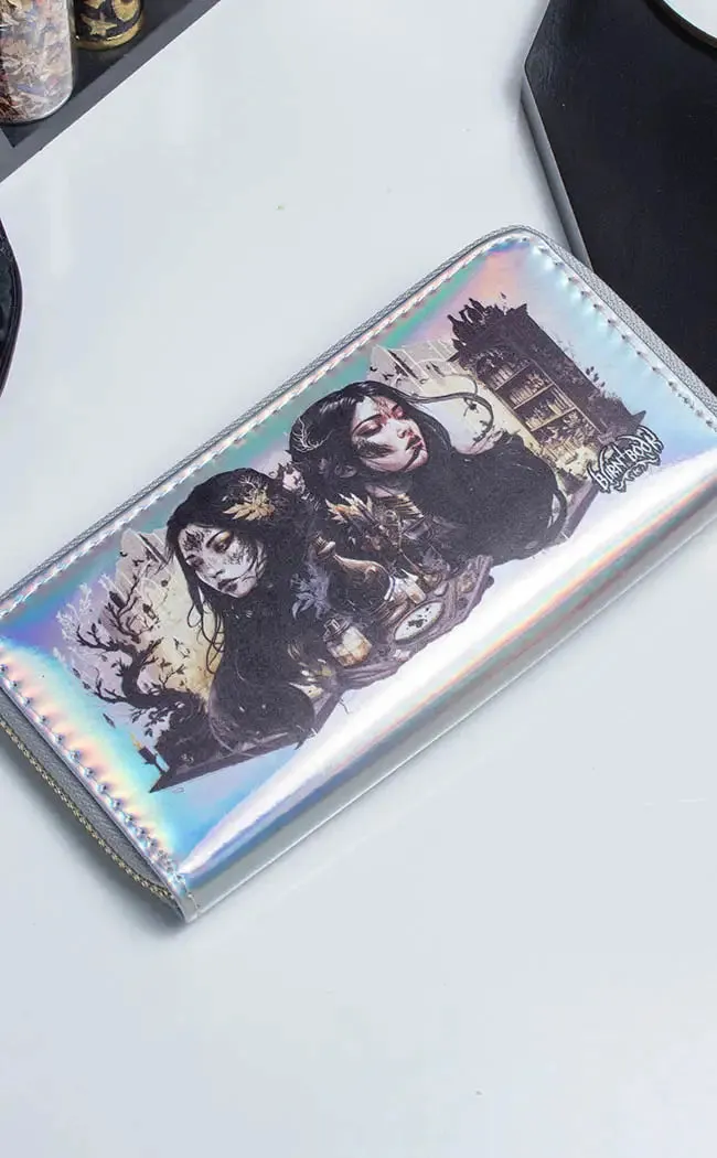 Blessed Be Silver Holo Wallet