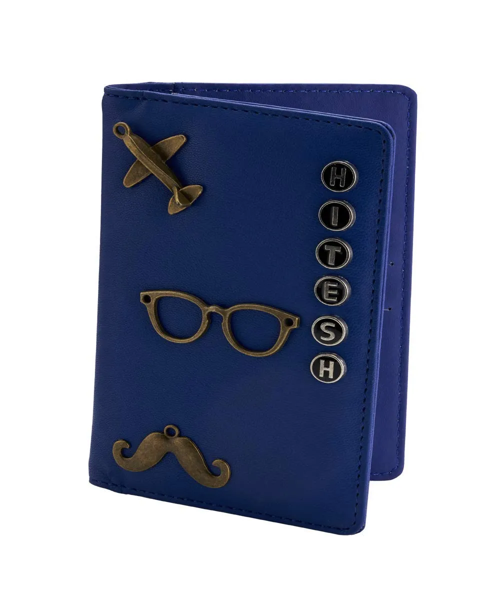 Blue Passport Cover