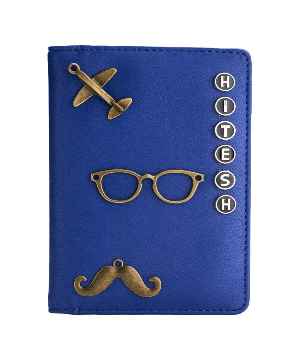 Blue Passport Cover