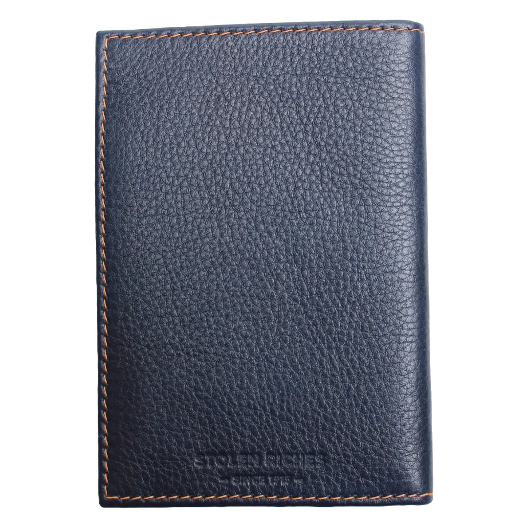 Blue Passport Holder and Wallet