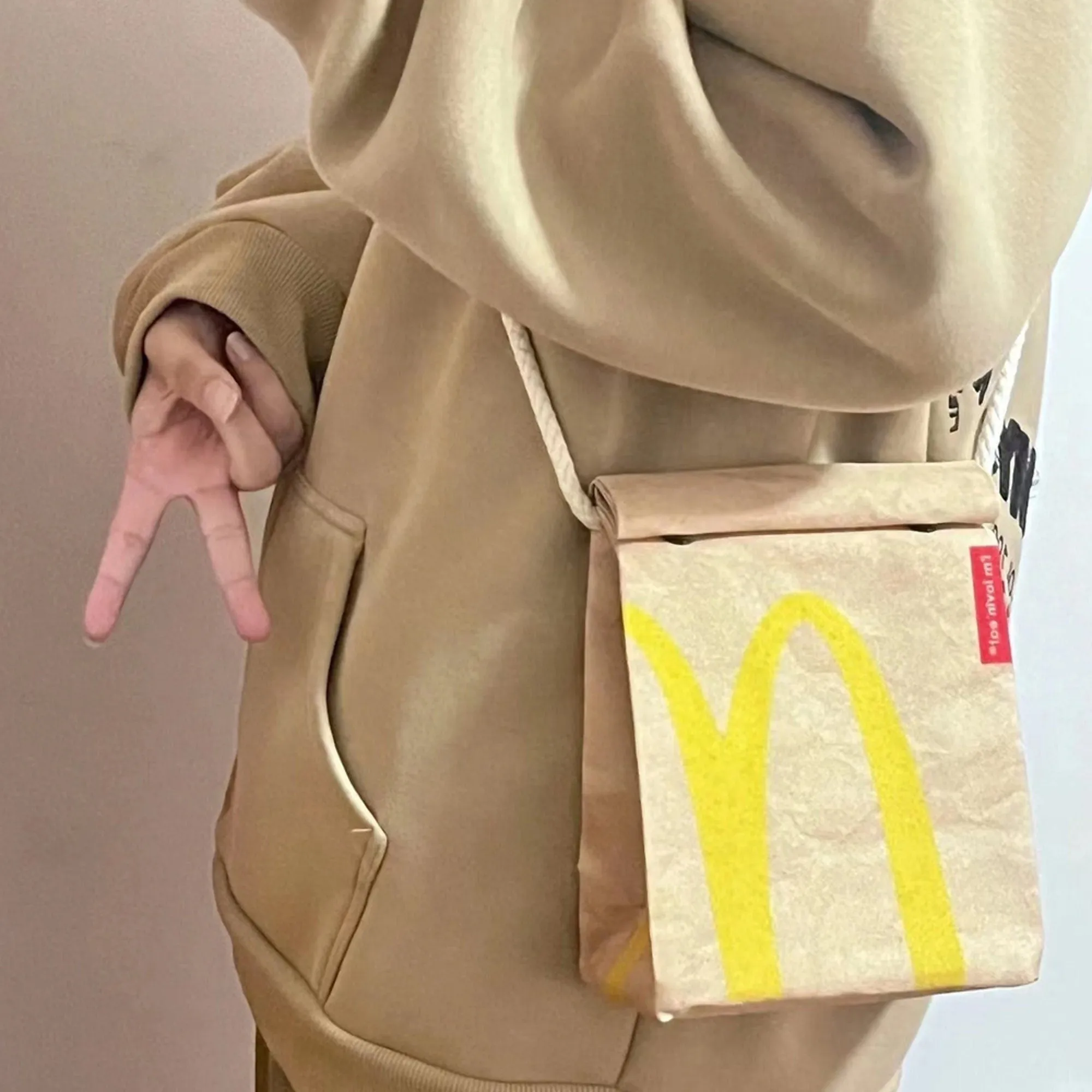 🎁BOGO🎁 Buy One Get One😍McDonald Sling Bag Canvas Shoulder Bag Casual  Large Capacity Messenger Bag