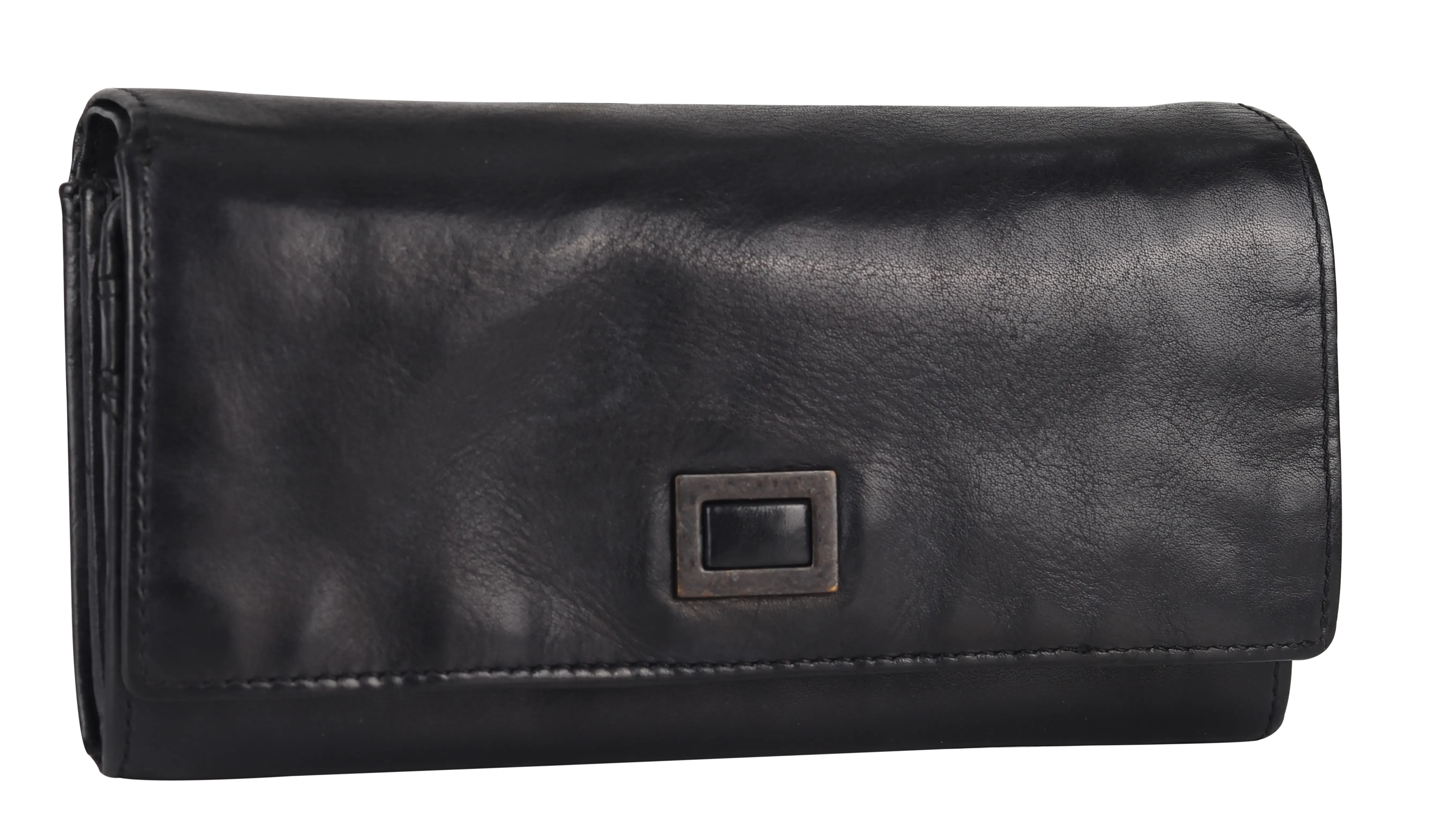 BOL Women's Square Tab Leather Wallet