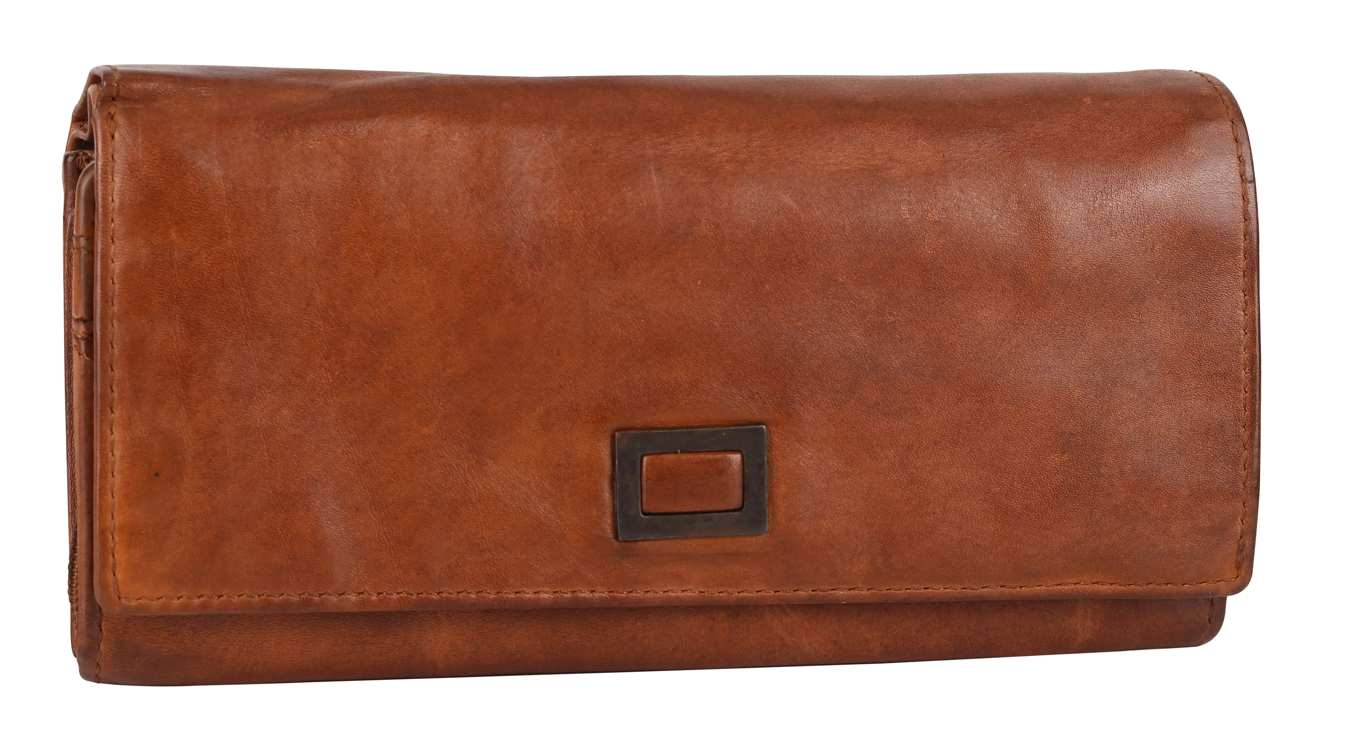 BOL Women's Square Tab Leather Wallet