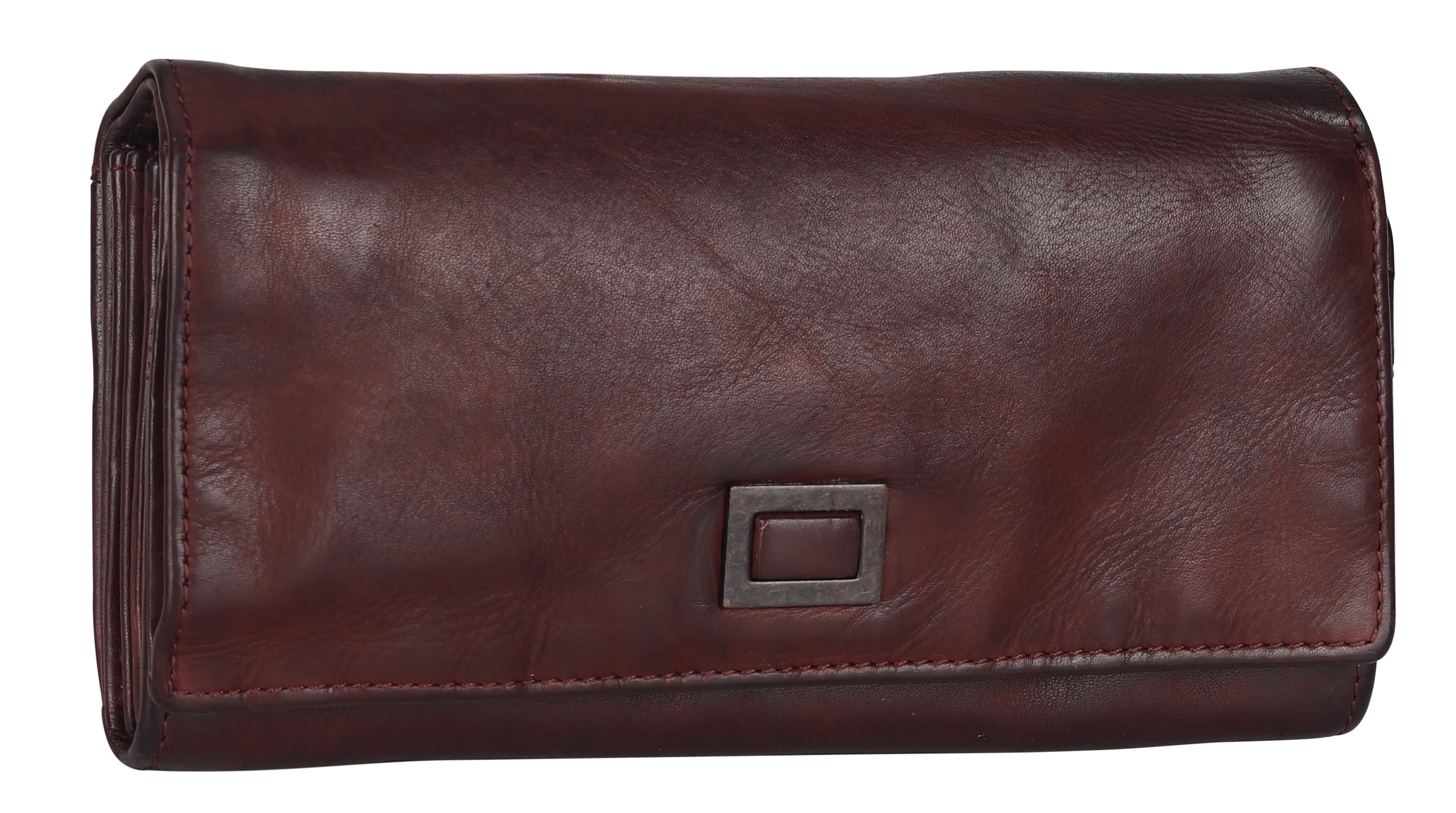 BOL Women's Square Tab Leather Wallet