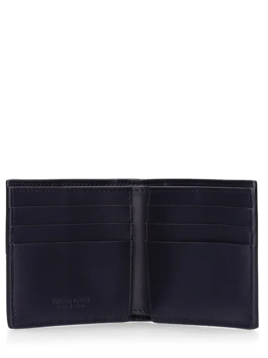 Bottega Veneta   Cassette leather bi-fold wallet 