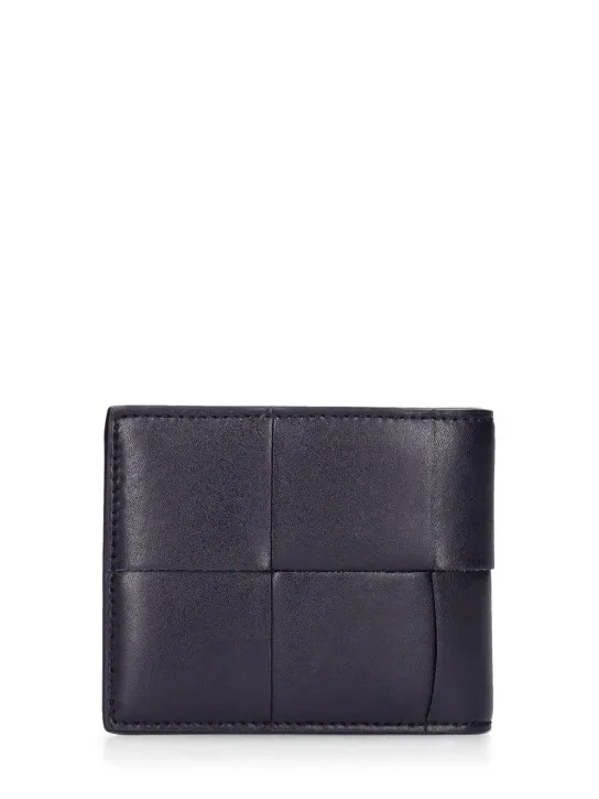 Bottega Veneta   Cassette leather bi-fold wallet 