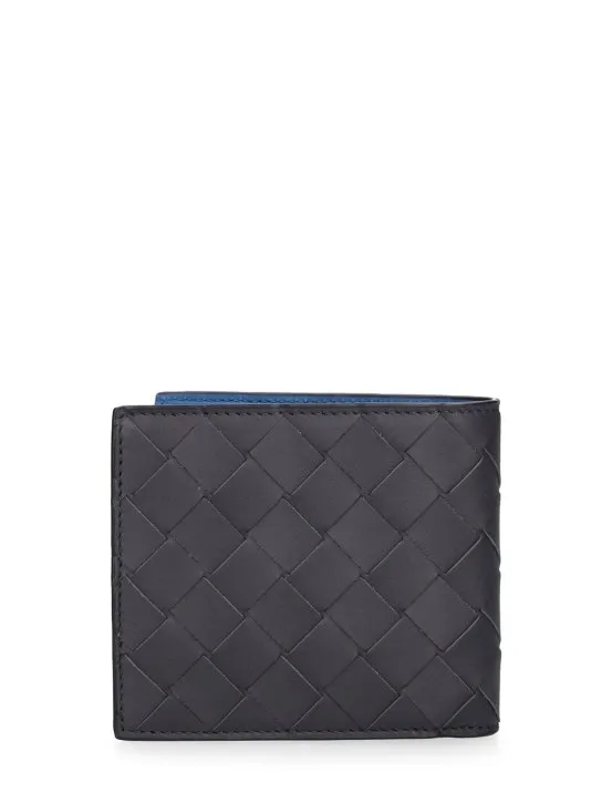 Bottega Veneta   Intrecciato leather bi-fold wallet 