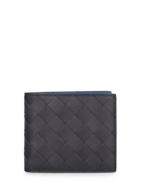 Bottega Veneta   Intrecciato leather bi-fold wallet 