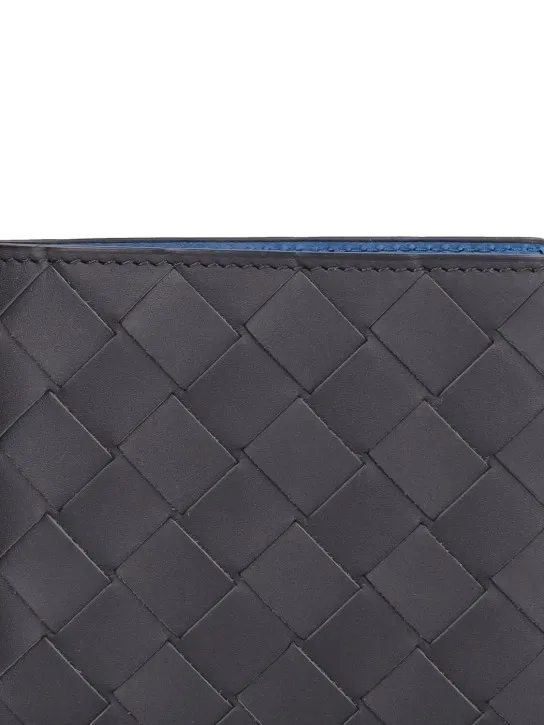 Bottega Veneta   Intrecciato leather bi-fold wallet 