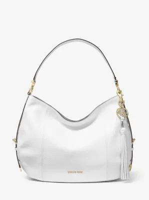 Brooke Large Pebbled Leather Shoulder Bag