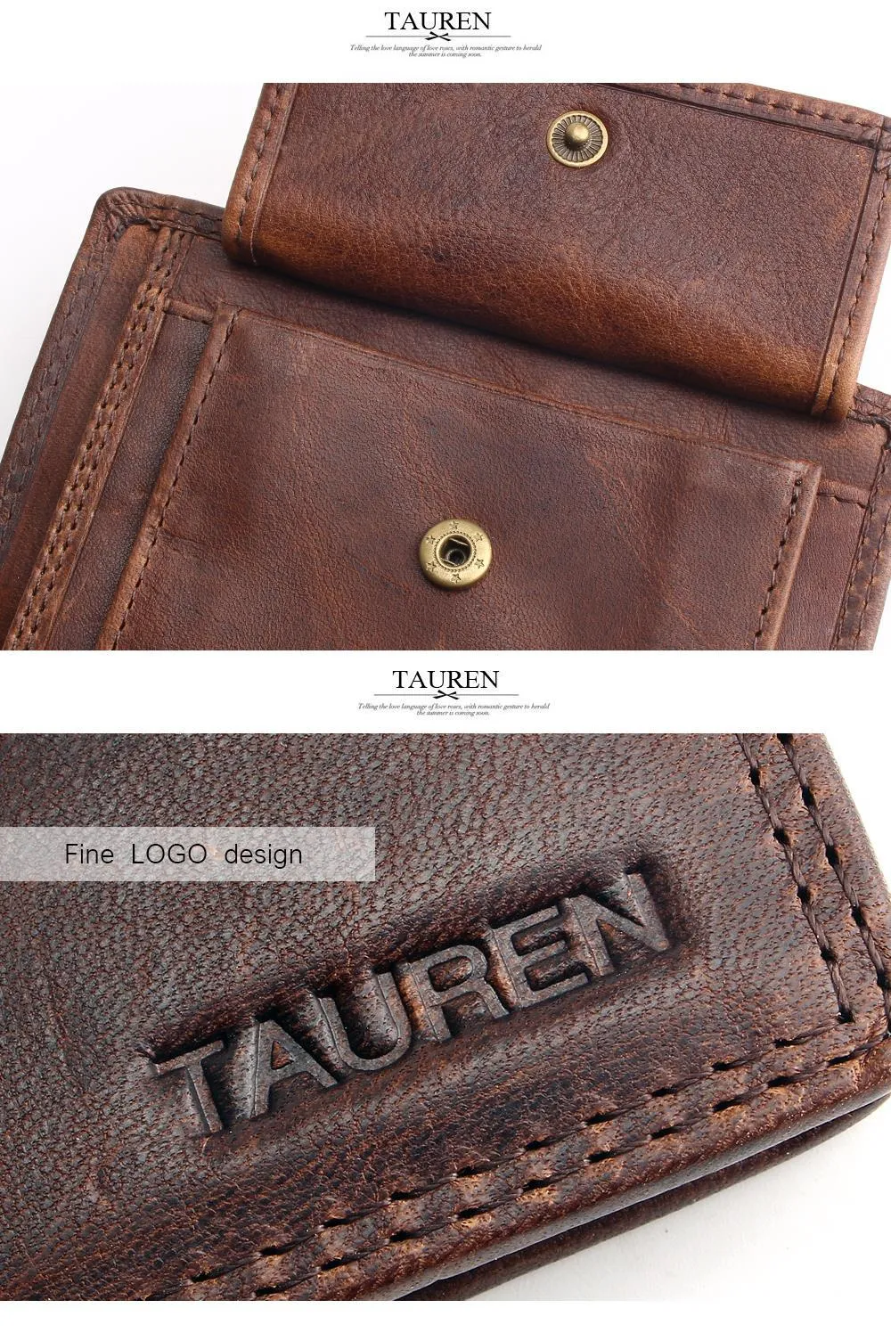 Brown Leather Wallet