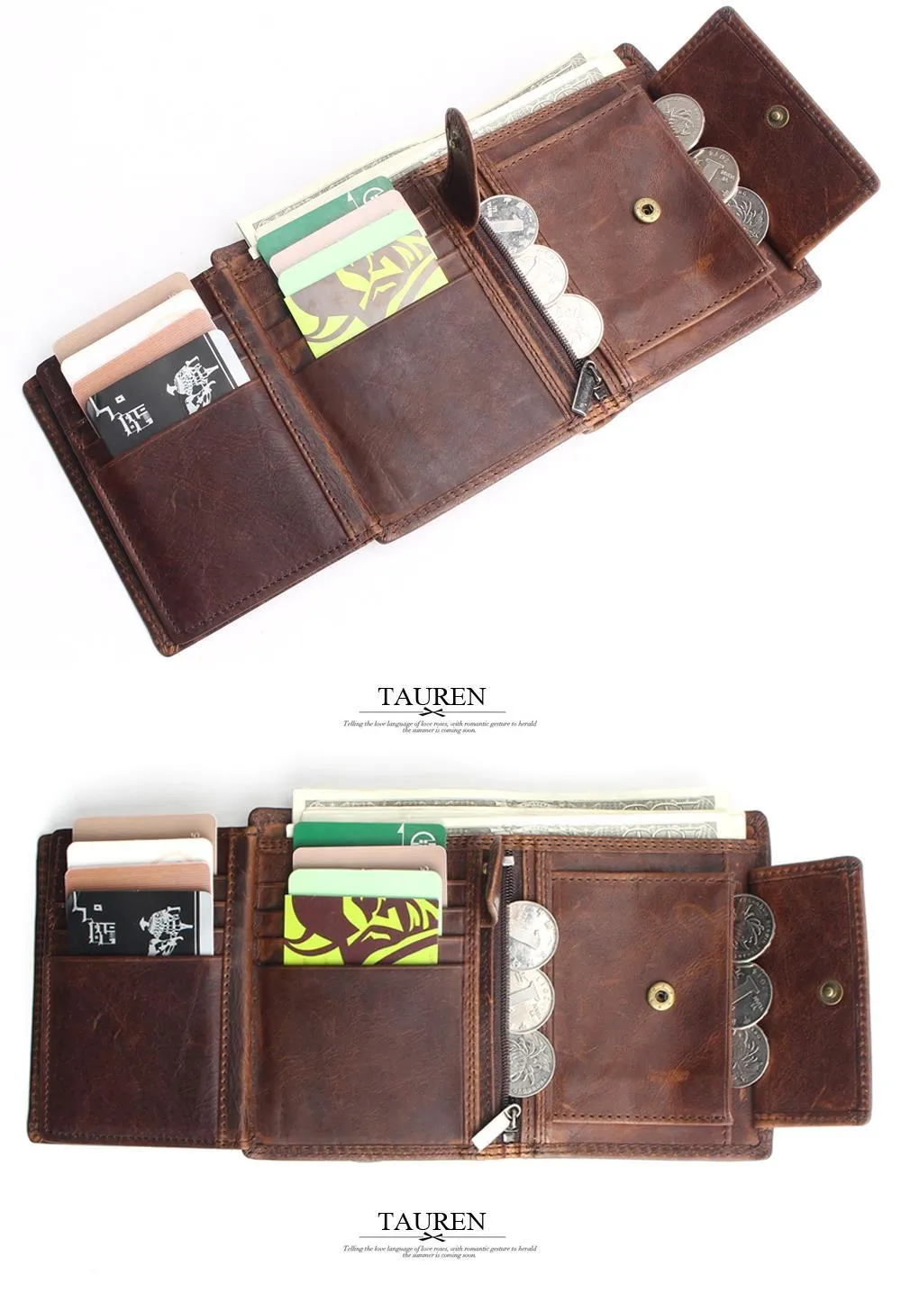 Brown Leather Wallet