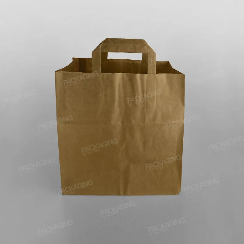 Brown Paper Carrier Bag Extra Wide