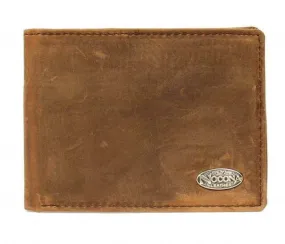 Brown Removable Passcase Wallet