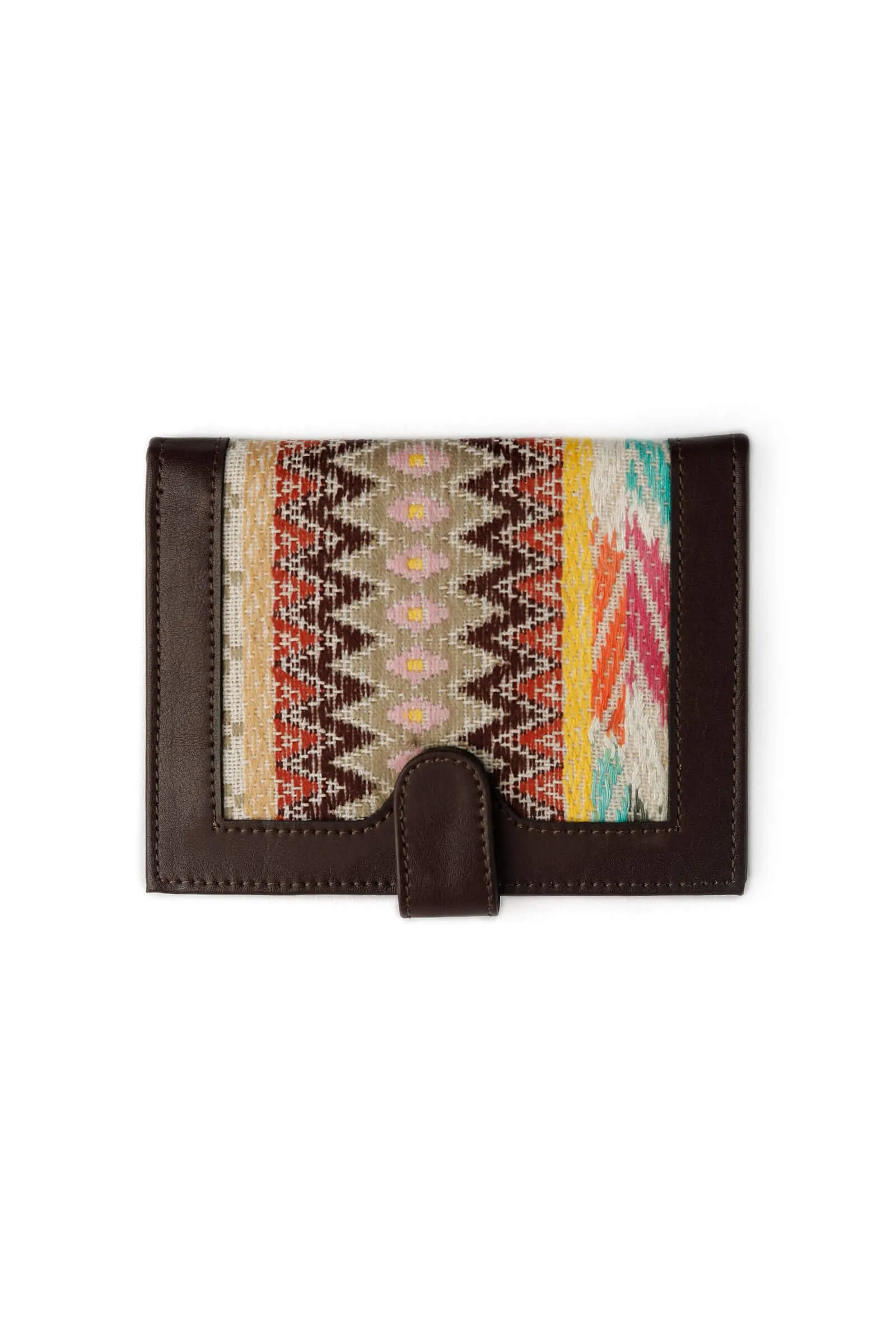 Brunette Jacquard Passport Holder