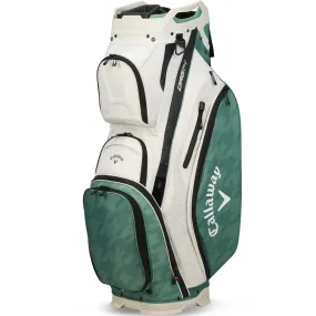 Callaway Org 14 Cart Bag - Khaki/Jade Houndstooth