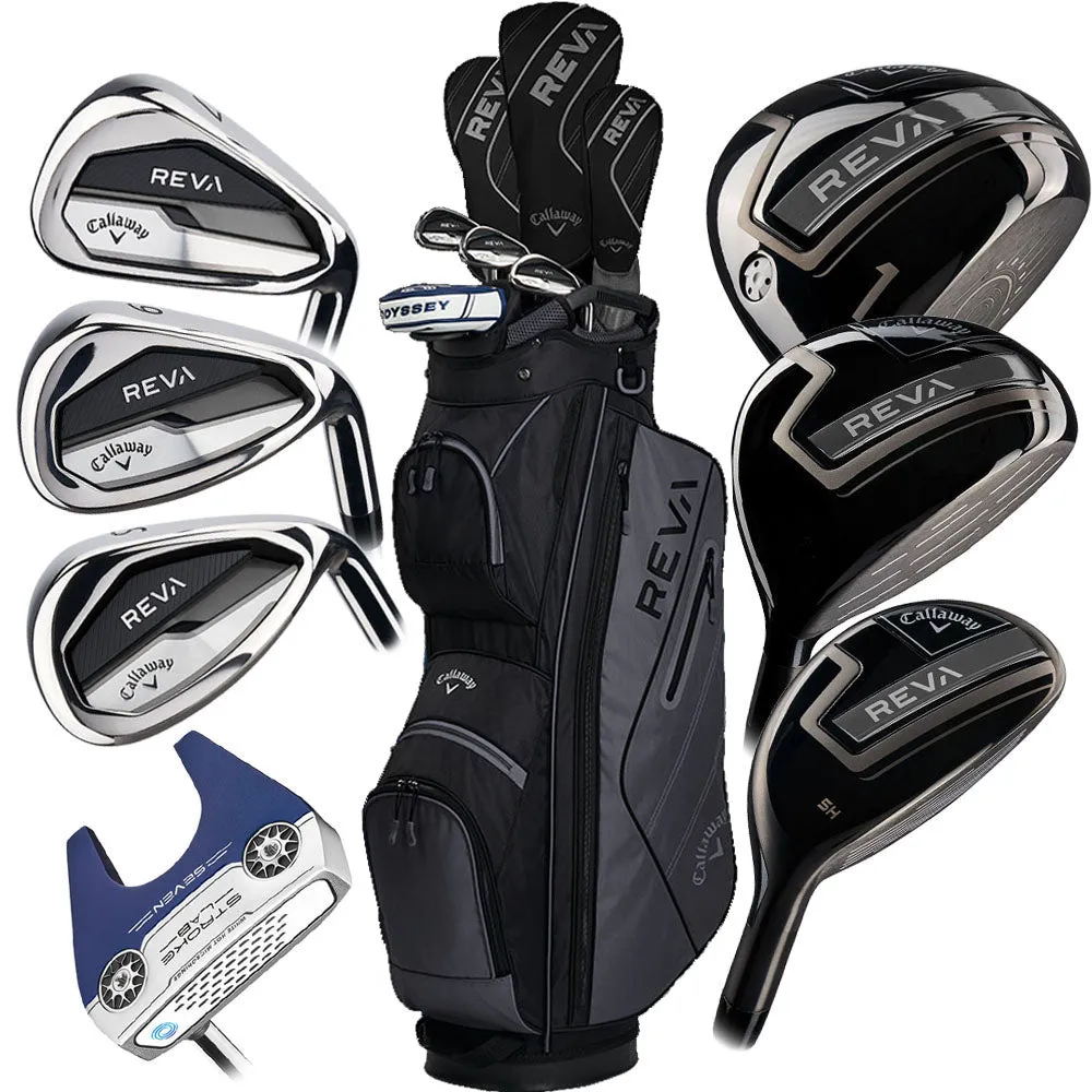 Callaway REVA 8-Piece Package Set - Black - Ladies/Youth