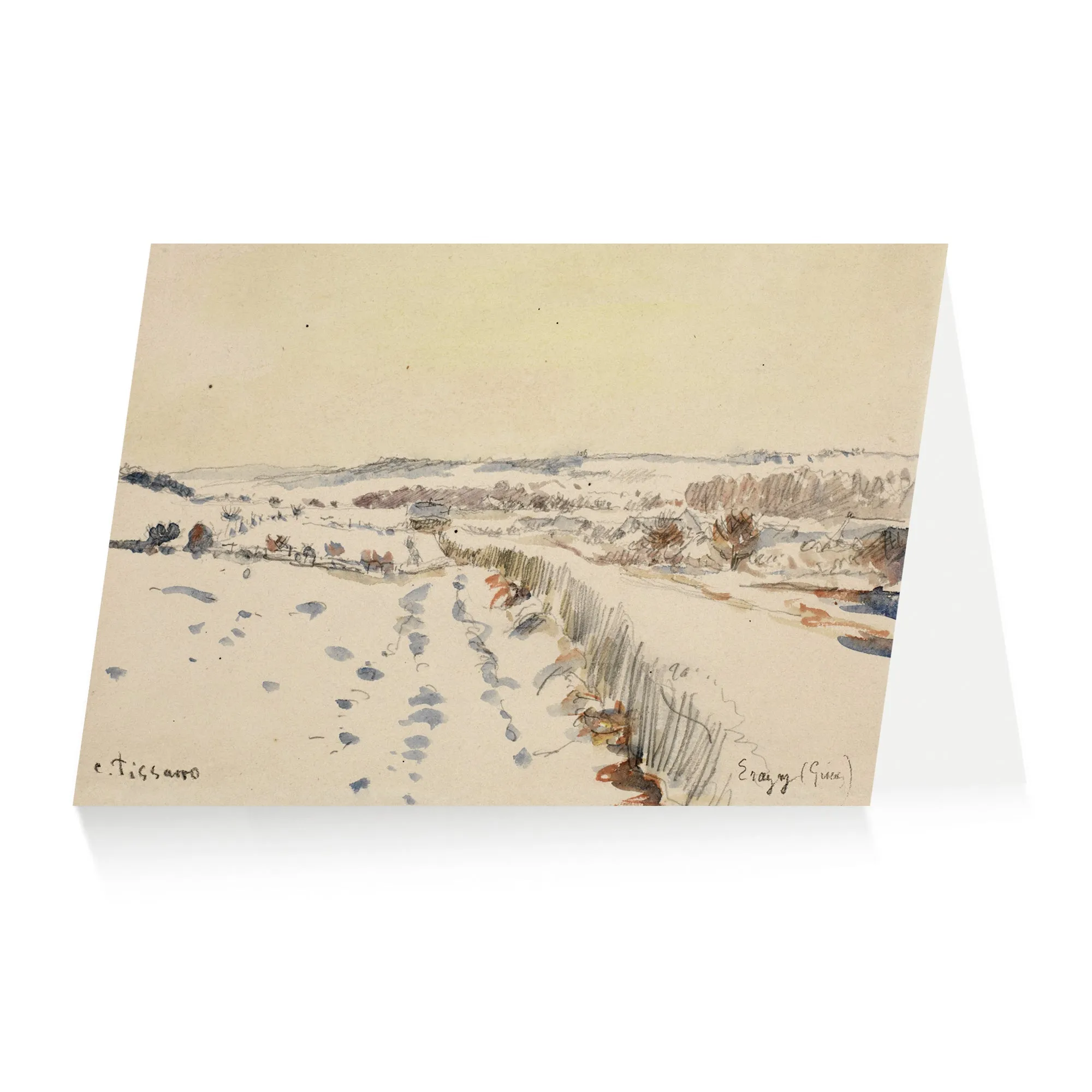 Camille Pissarro Xmas Wallet