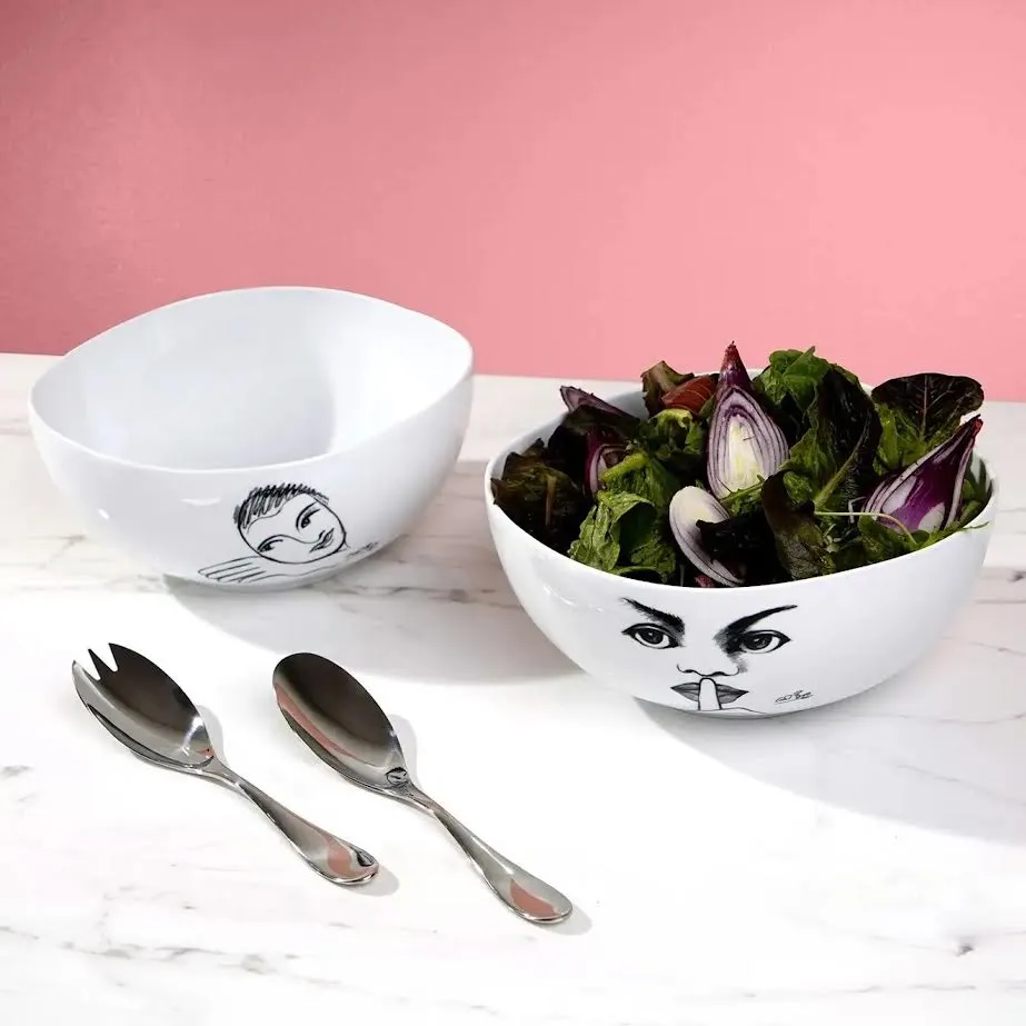 Carrol Boyes It's A Secret Salad Bowl White